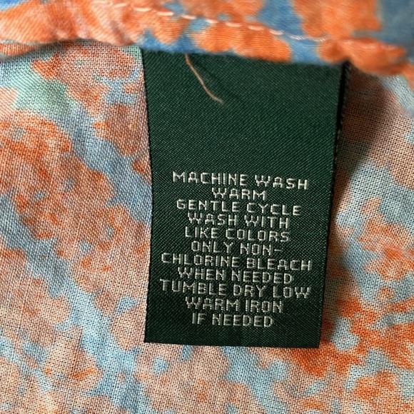 Ralph Lauren Jeans Co Button-Down Shirt Multicolor Size 1X - Picture 11 of 11